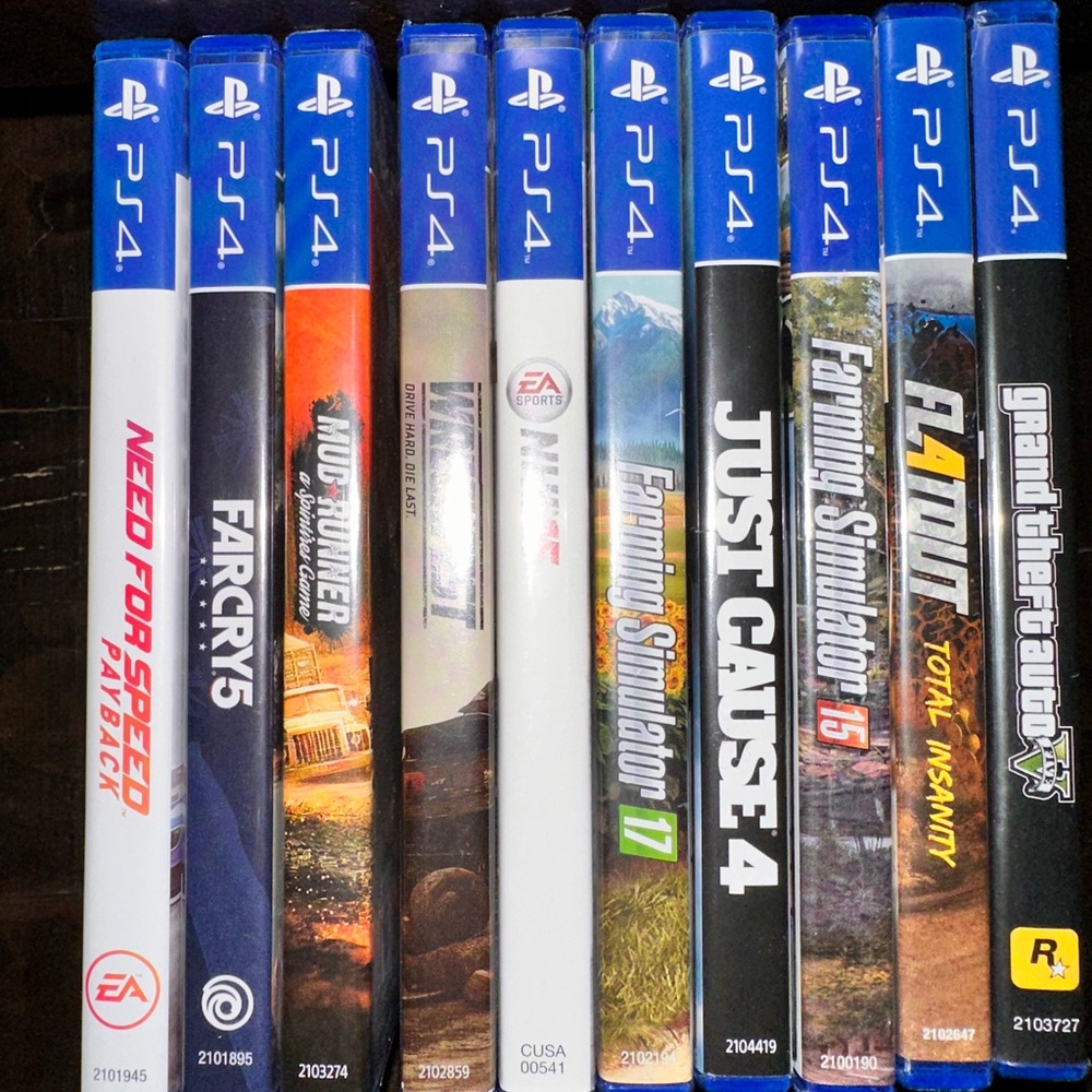 Bundle of PS4 Games